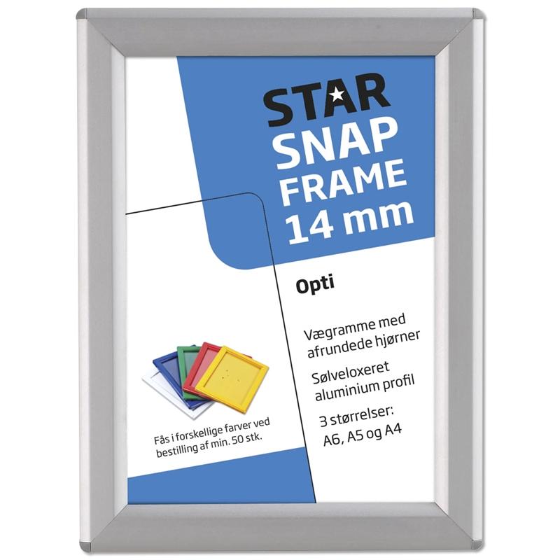 Elegant Aluminium Klapramme til Plakater – Perfekt til Kunst!