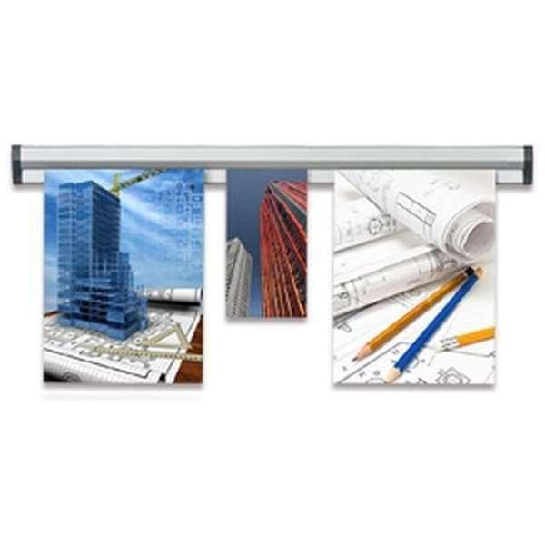 Elegant plakatophæng – Memo Rail 100 cm på tilbud!