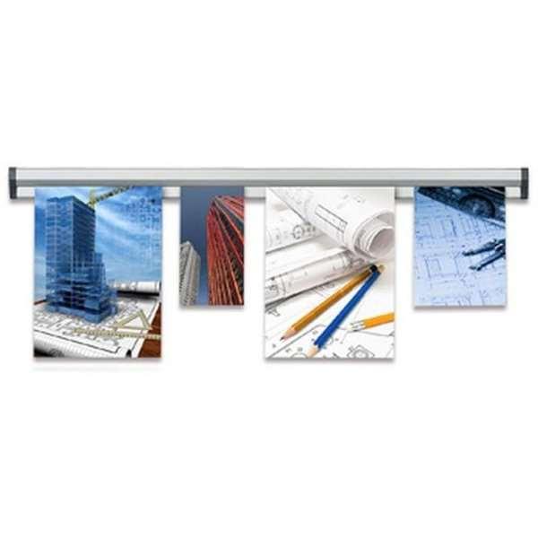 Memo Skinne 125,5 cm – Elegant ophæng til plakater og billeder