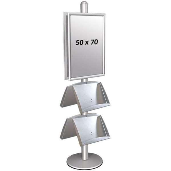 Multi Stander 4 – Dobbeltsidet Plakatstander til Udstilling