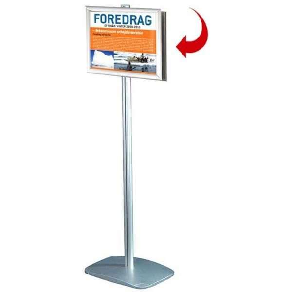 Elegant Dobbeltsidet A4 Snapramme til Præsentation