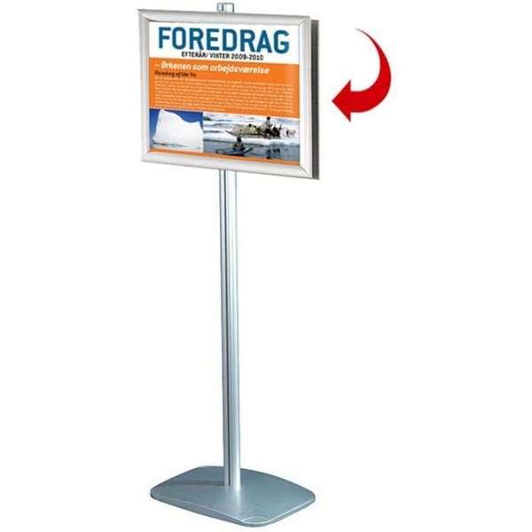 Mini Multistander A3 Dobbeltsidet Snapramme - Få rabat nu!