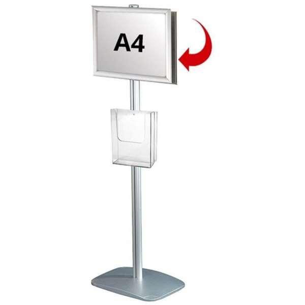 Mini Multi Stander – A4 Snapramme med Brochureholder Tilbud
