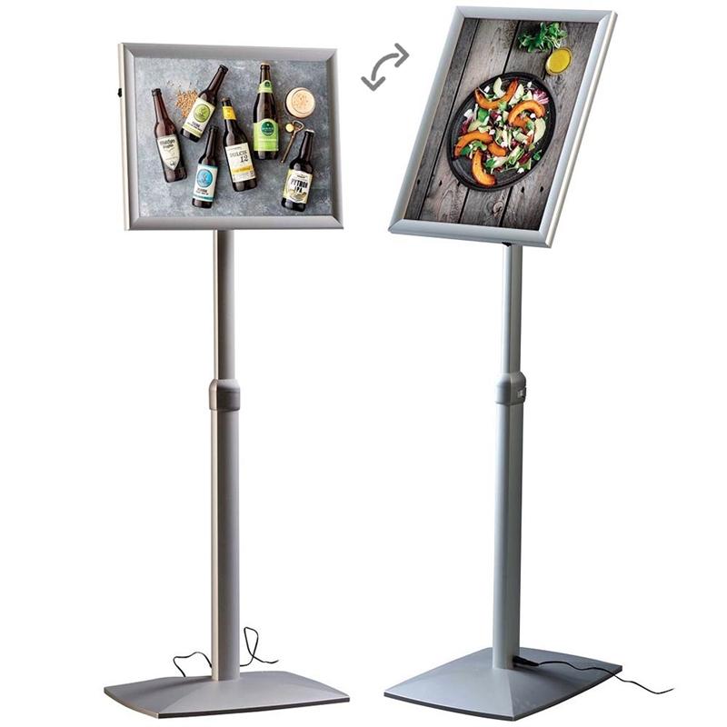 LED-Infostander med Klapramme – Få den nu!