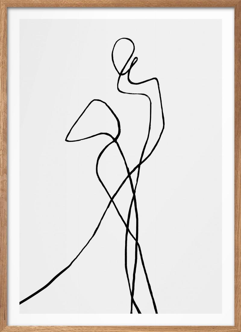 Peytil Plakat - Portofino fra The Poster Club