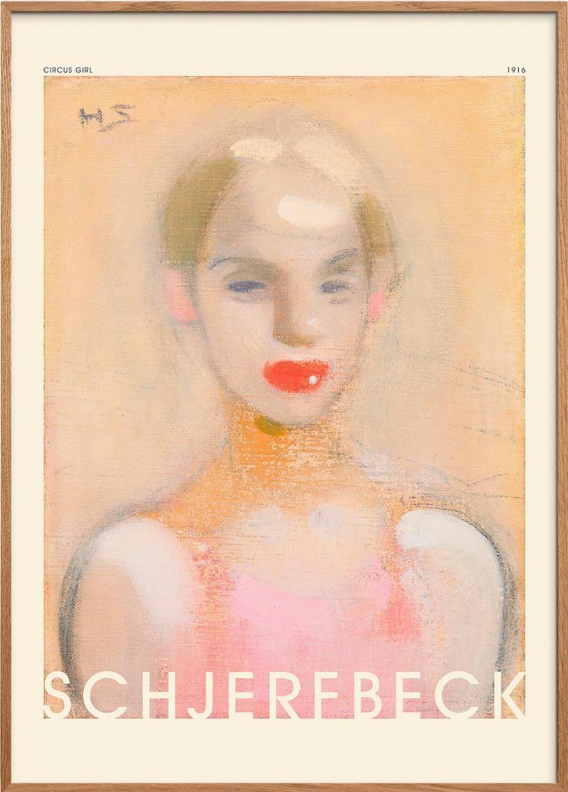 Helene Schjerfbeck: Cirkuspige Maleri