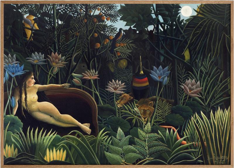 Henri Rousseau Drømmen 02