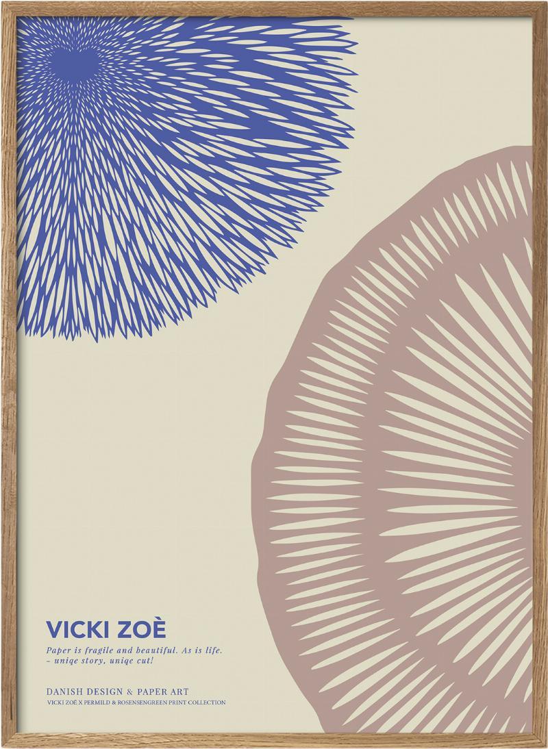 Vicki ZOÉ Blomst - Din Unikhed - Roseblå