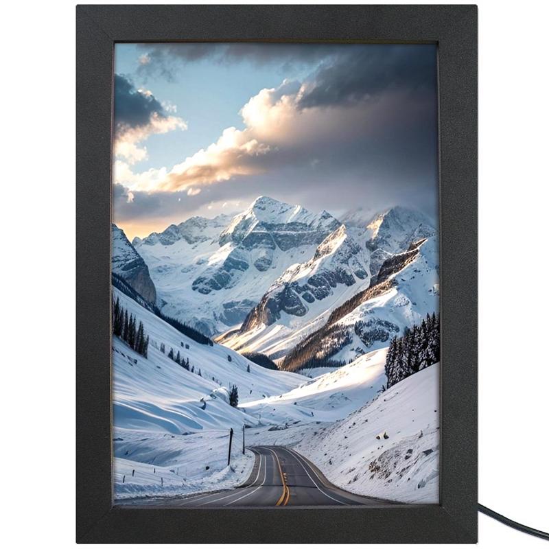 Crown LED Lyskasse A0 – Lys op din Vægkunst!