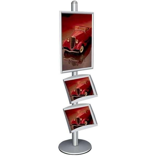 Elegant Plakat- og Brochureholder – Multi Stander 3