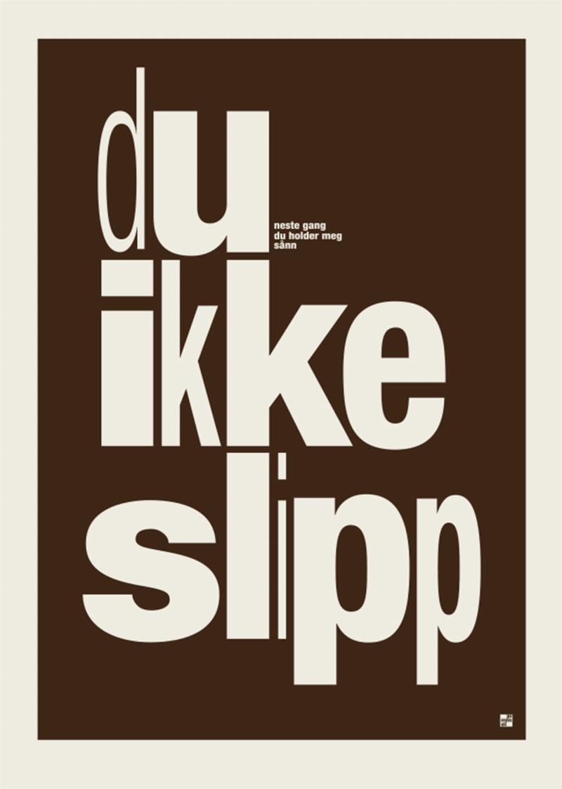 Jummel Designstudio – "Du Ikke Slipp" Inspirationskunstverk