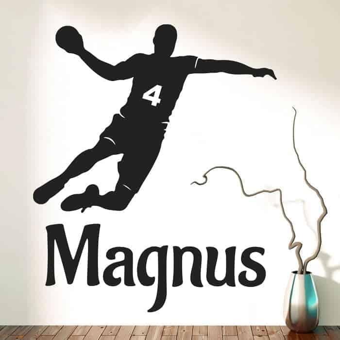 Håndbold Wallsticker – Perfekt til børneværelset!
