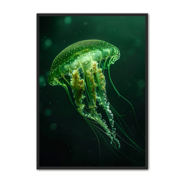 Fortryllende Medusa Plakat – Havets Mystik til Dit Hjem