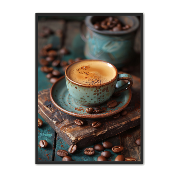 Kaffeplakat 36 x 50 cm – Vægkunst til kaffeentusiaster