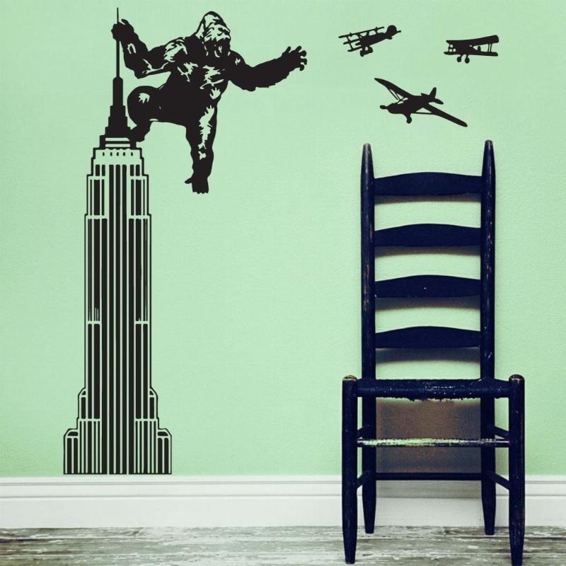 King Kong Vægdekoration – Unik Kunst til Dit Hjem!