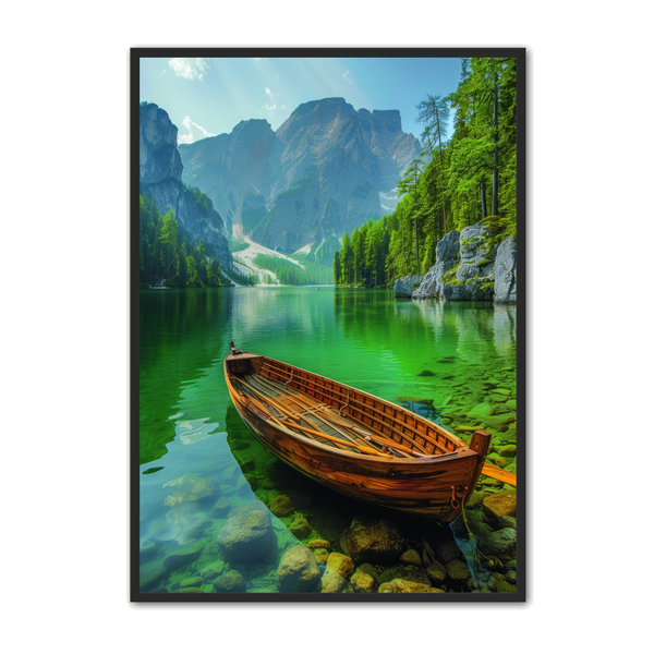 Naturskøn Landskabsplakat 20x30 cm – Skab Harmoni i Dit Hjem!