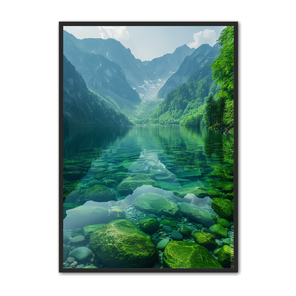 Landskabsplakat 21 x 30 cm – Naturskønhed til hjemmet!