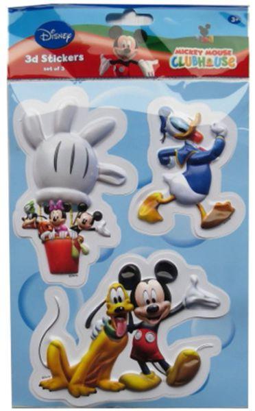 Mickey Mouse 3D Klistermærke med Ballon – Magisk Vægkunst