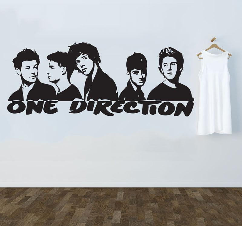 One Direction Vægklistermærke til Børneværelset - Fantastisk!