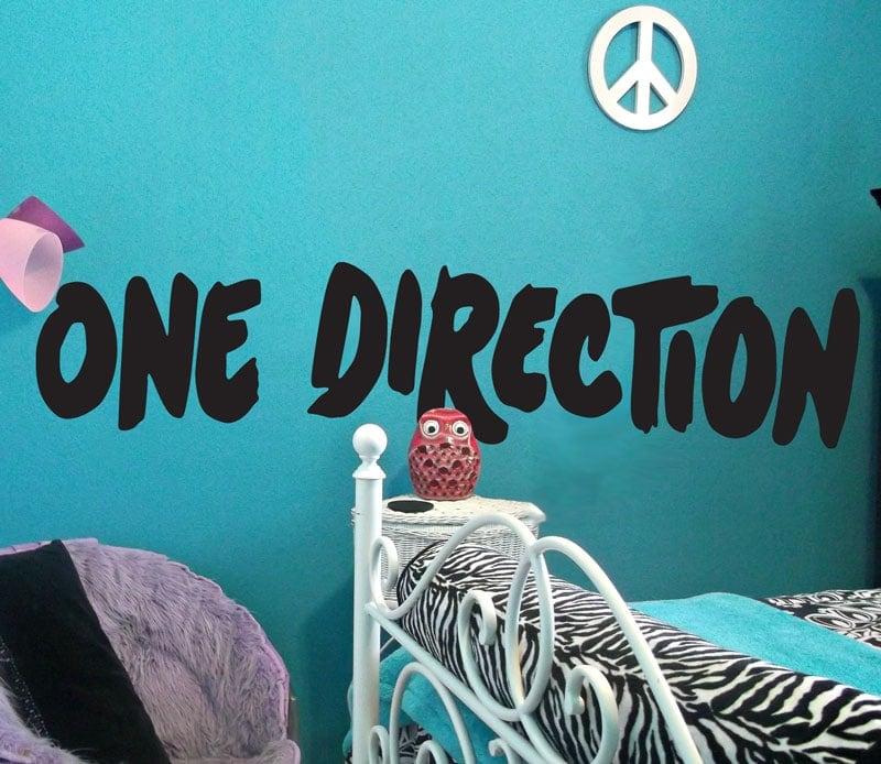 One Direction vægklistermærke til børneværelset - Få liv i rummet!