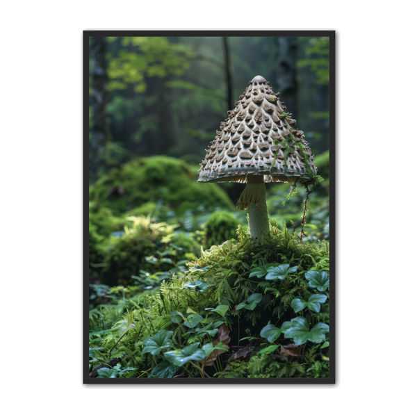 Unik Svampe Plakat 43 x 60 cm – Vægkunst til Dit Hjem