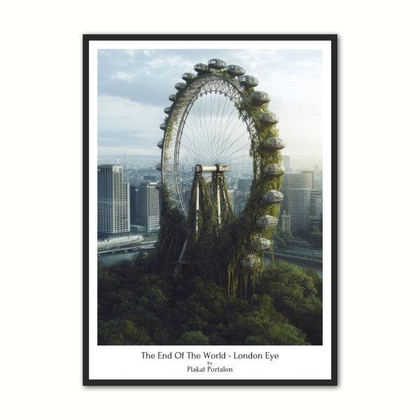 Verdens Ende – London Eye Plakat til Dit Hjem