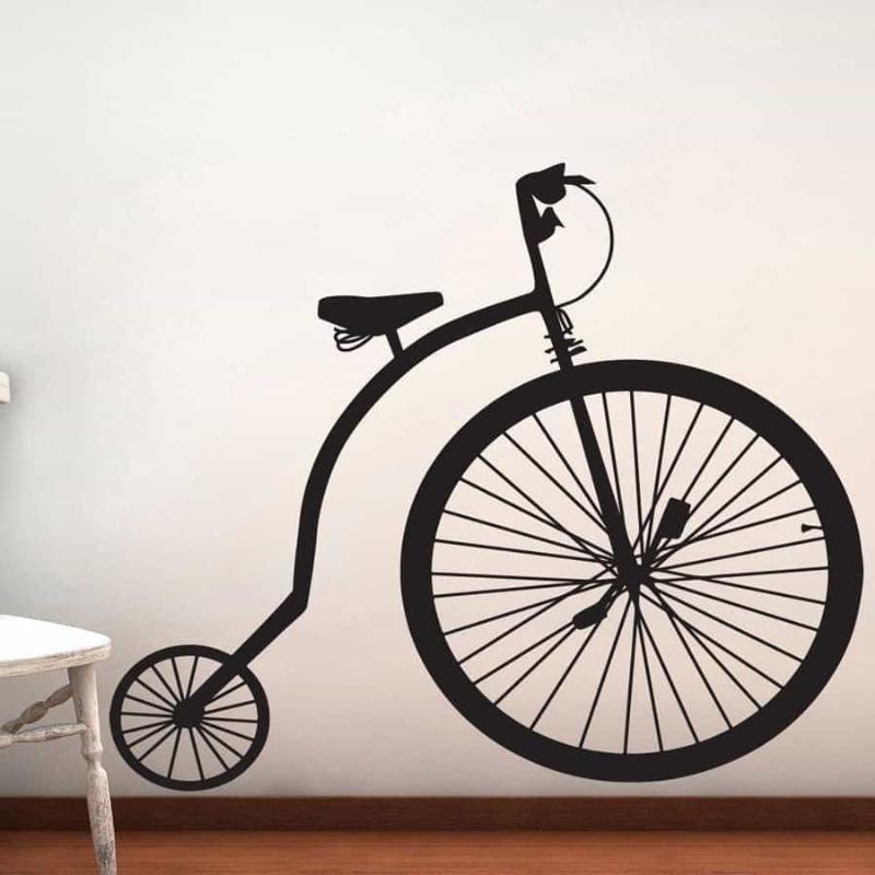 Væltepeter Cykel Wallsticker – Giv Dit Hjem Karakter!