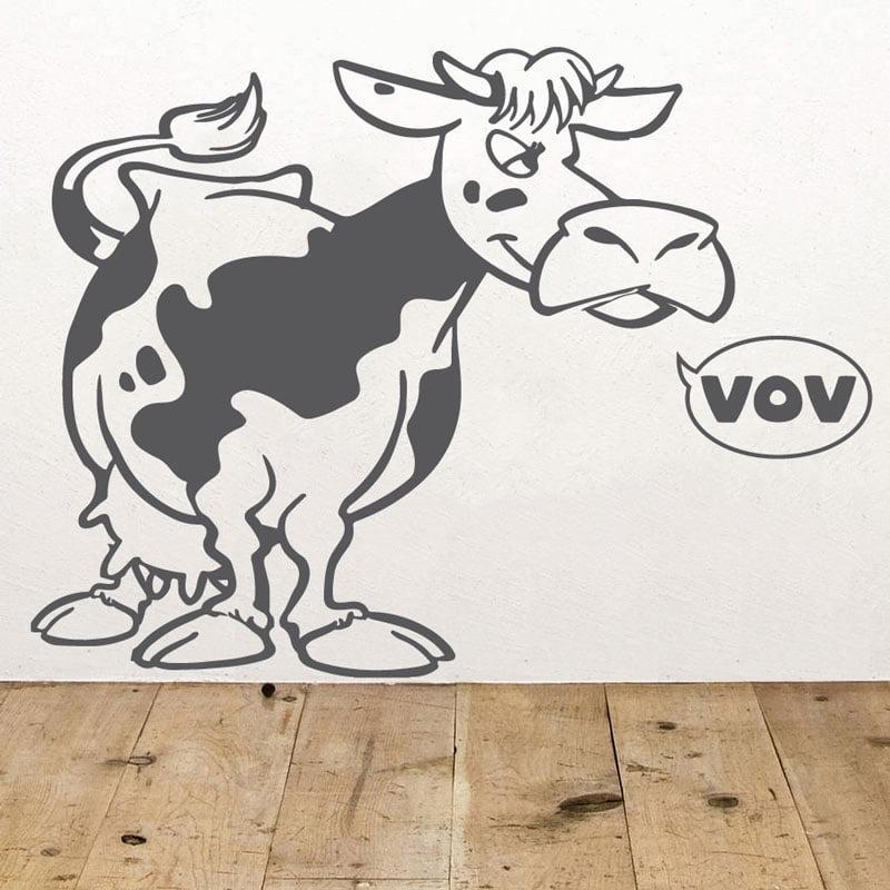 Vov Ko – Farverigt Vægklistermærke til Børneværelset!