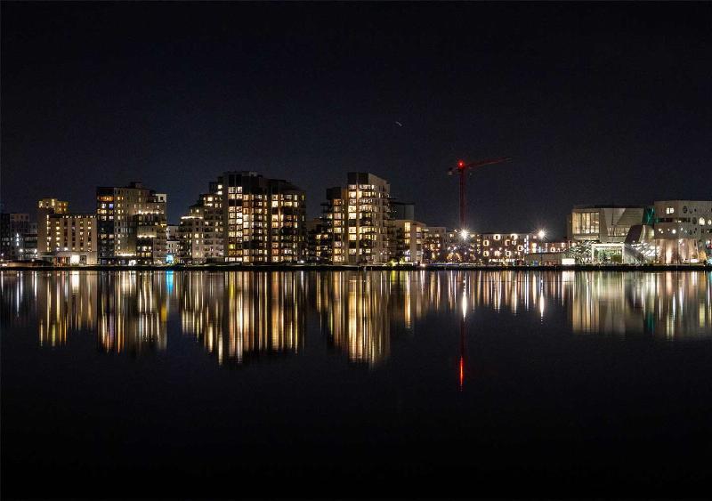 Eksklusiv Vægkunst: Aalborg No 8 af Bertram Thomsen
