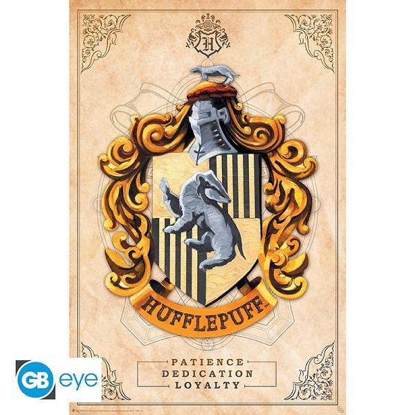 Harry Potter Hufflepuff Plakat 61x91,5 cm på tilbud!