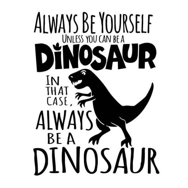 Dinosaurusskilt til væg – Gør børneværelset sjovt!