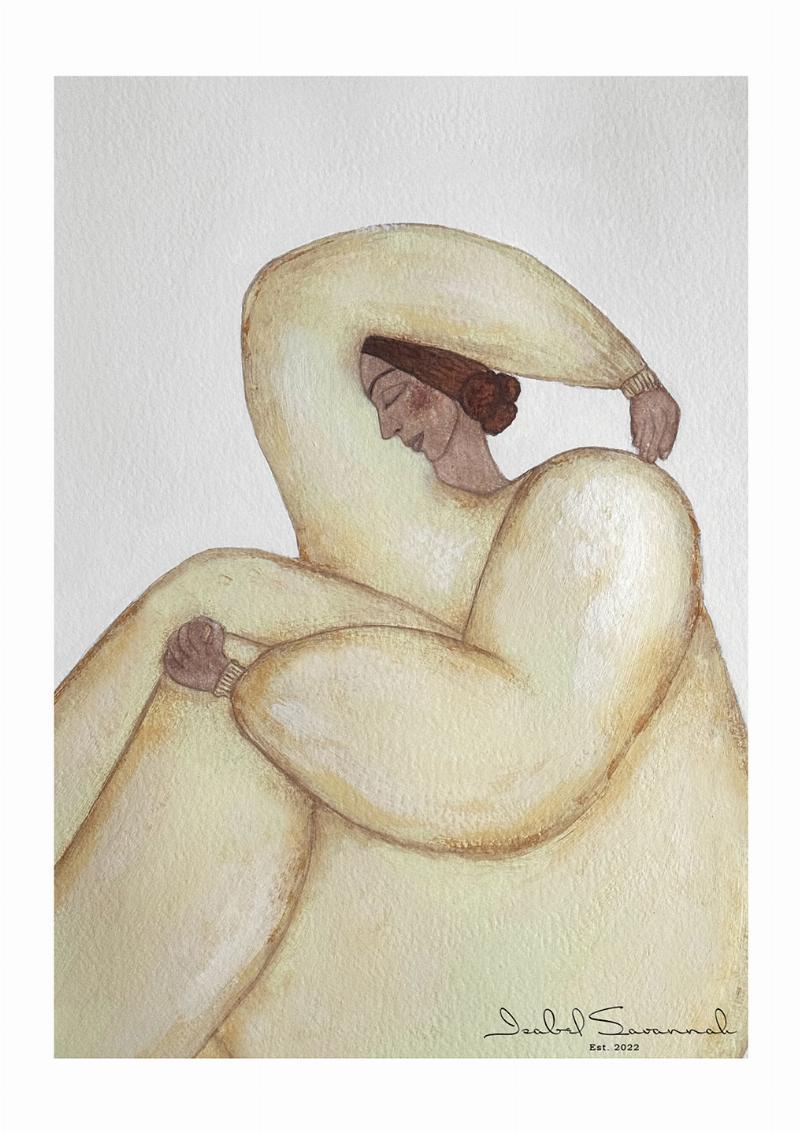 Indre Rejse af Isabel Savannah – Unik Kunst til Dit Hjem