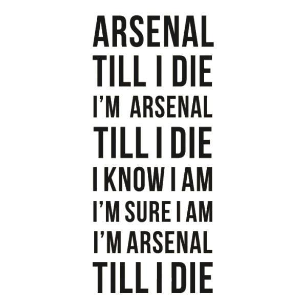 Arsenal Vægklistermærke – Vis Din Fodboldpassion!