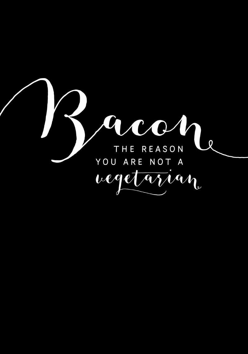 Bacon Vægkunst fra Ten Valleys - Unik Indretning til Dit Hjem
