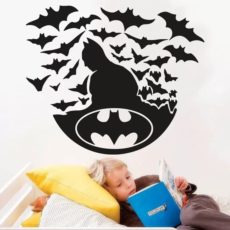 Batman Vægklistermærke – Superhelte til Drengeværelser!