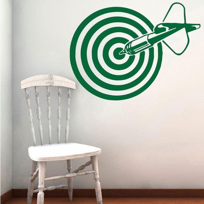 Imponerende Bullseye Vægg Aufkleber – Unik Dekoration!