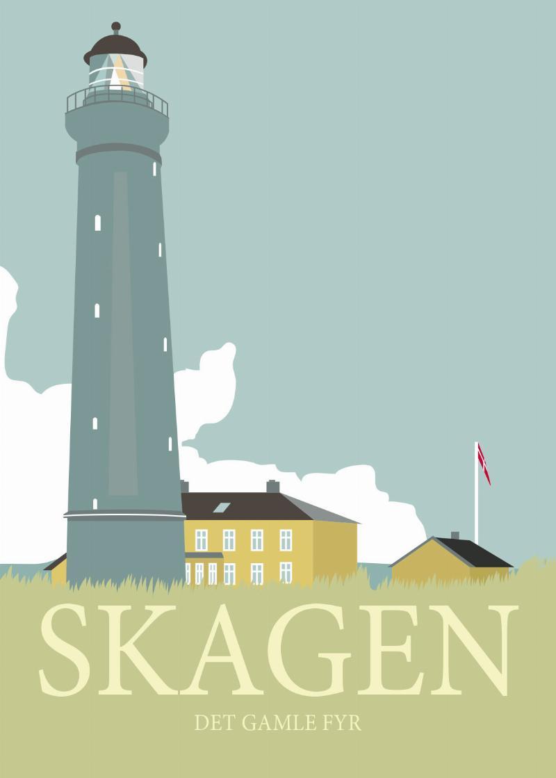 Skagen Vægkunst af Rikke Axelsen – Unik Kunst til Dit Hjem