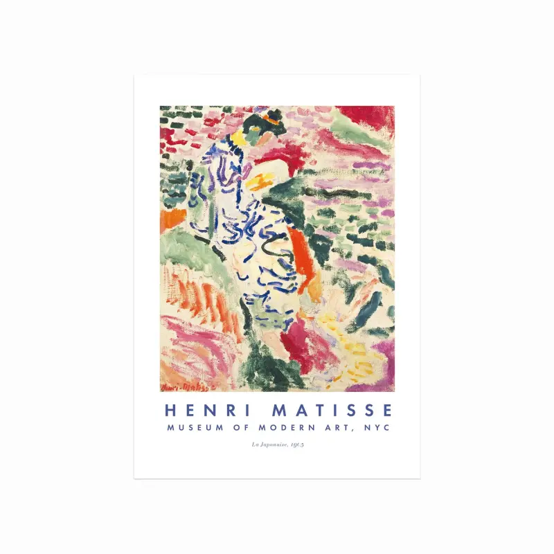 Henri Matisse Plakat – La Japonaise – Kunst til Dit Hjem