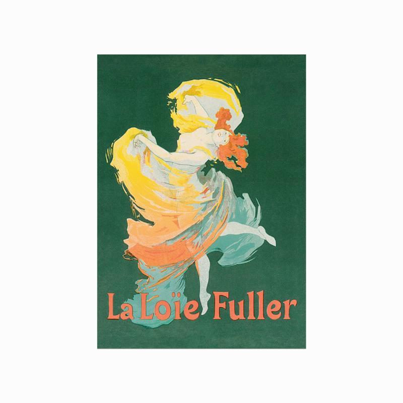 Vintage plakat af La Loïe Fuller – Skønhed til hjemmet