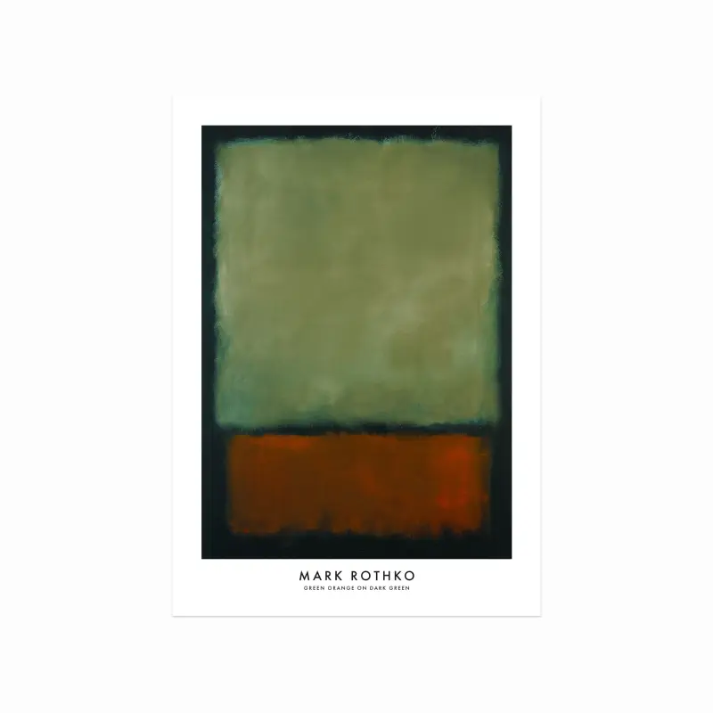 Mark Rothko Plakat: Farverig Abstrakt Kunst til Dit Hjem