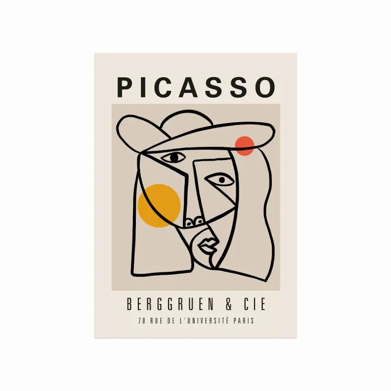 Pablo Picasso plakat - Berggruen & Cie til dit hjem
