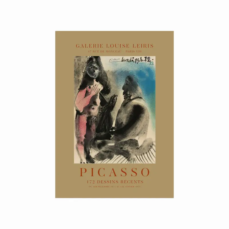 Pablo Picasso Plakat - Unik Kunst til Dit Hjem