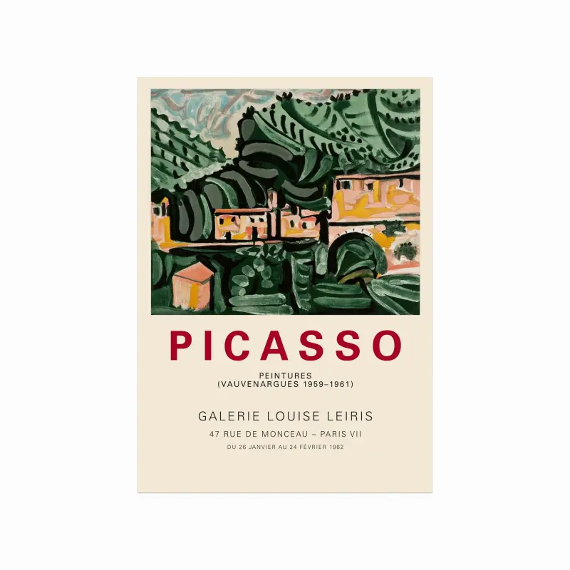 Pablo Picasso plakat – Tidløs kunst til dit hjem