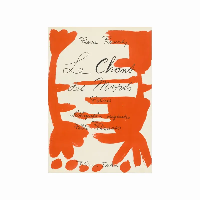 Pablo Picasso Plakat - Le Chant til Dine Vægge