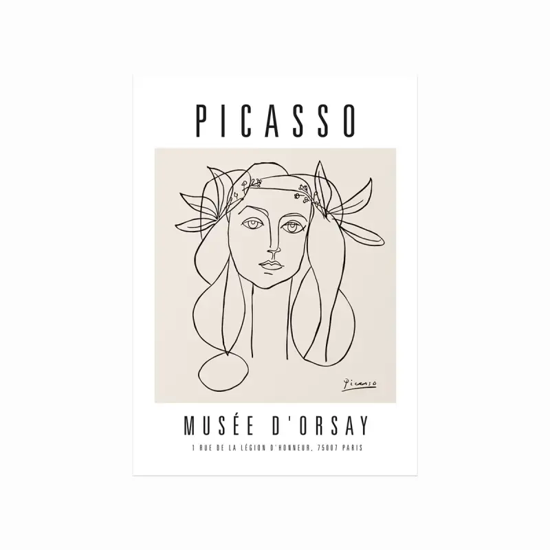 Pablo Picasso Plakat – Kunstnerisk Ansigt til Dit Hjem!