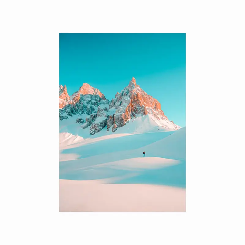 Top Of The Mountain Plakat – Naturskønhed til Dit Hjem!