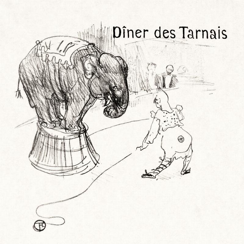 Diner des Tarnais Plakat – Unik Vægkunst til Dit Hjem