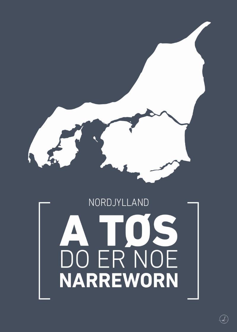 Nordjylland Blå – Unik vægkunst til dit hjem