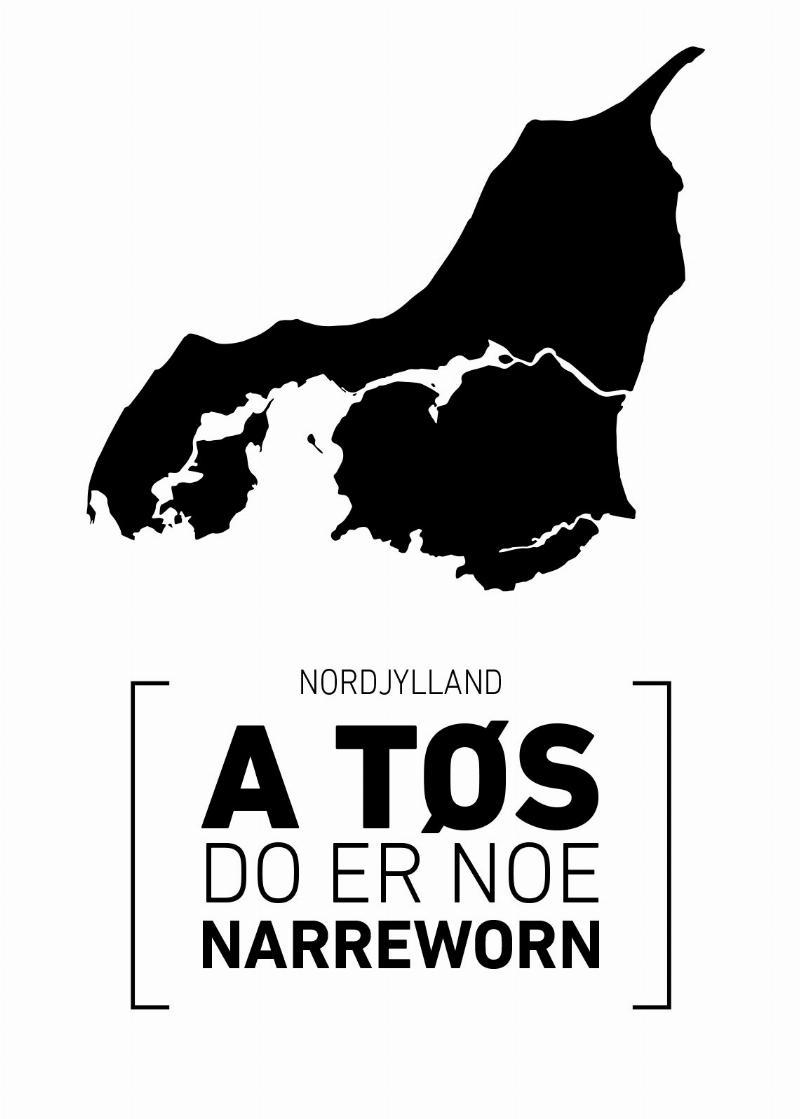 Nordjylland Silhuet – Unik Grafisk Kunst af Rikke Axelsen