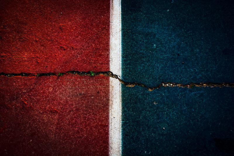 Unik Vægkunst "Fejl Linjer I" af Tal Paz-Fridman